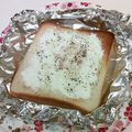 龍青空ママ's cooksnap of when they made カルボ風ラピュタトースト♡.