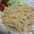 ★ピンク☆ぶ～りん★'s cooksnap of when they made 卵とネギの炒飯.