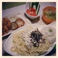 やまたす's cooksnap of when they made 納豆パスタ.