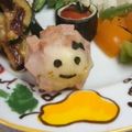 ＲＫまま's cooksnap of when they made お弁当に✿スパムでハリネズミ.