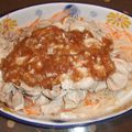 いちごのムース's cooksnap of when they made パリパリ大根と冷しゃぶの梅ドレ和え.
