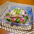 まりみぃ's cooksnap of when they made まぐろのたたき風.
