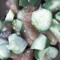 ごんべい君's cooksnap of when they made 夏野菜＊トマトときゅうりの胡麻和え.