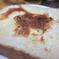 こずっぺ's cooksnap of when they made バニラシュガーで☆チーズトースト.