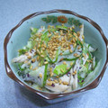 まゆはま's cooksnap of when they made マヨゆかり和え～レタス・キュウリ編～.