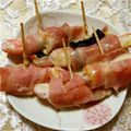 ma___111's cooksnap of when they made チーズ＆かにかまのベーコン巻き♪.