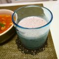 ガメコ's cooksnap of when they made ブルーベリーバナナスムージー.