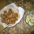 mumuki's cooksnap of when they made マグロ（カジキでも）切り落としで唐揚げ♪.