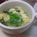 はばたんだよ's cooksnap of when they made チンゲン菜＆玉子のサンラータン.