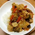 ✾せん✾'s cooksnap of when they made 鶏肉と野菜のココナッツカレー炒め.