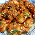 ピチョミ's cooksnap of when they made 簡単＊タレに絡めてジューシー唐揚げ.