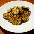 naneyne's cooksnap of when they made * ズッキーニのアンチョビ・ステーキ♪.