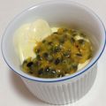 KIKISUKE's cooksnap of when they made パッションフルーツのバニラヨーグルト.