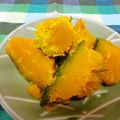 桂子の娘's cooksnap of when they made かぼちゃの煮物! めんつゆで!!.