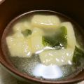 tamamiya55's cooksnap of when they made お味噌汁【もやし・薄あげ・万能ネギ】.