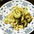 kebeibiko's cooksnap of when they made ゴーヤと桜エビのかき揚げ♪.