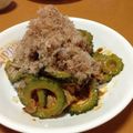 パスタ大大好き's cooksnap of when they made ゴーヤと豚肉の味噌炒め。.
