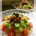 amirinmama's cooksnap of when they made 肉みそde野菜たっぷりそうめん.