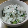 安濃町民's cooksnap of when they made さっぱり！きゅうりのご飯♡.