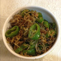 にゃはは星人's cooksnap of when they made しし唐とじゃこのバター炒め.