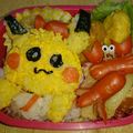 コロ2ころりん's cooksnap of when they made キャラ弁＊ピカチュウの夏弁！＊.