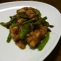 あとからあとから's cooksnap of when they made 鶏むね肉といんげんの炒め物.