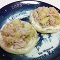 龍青空ママ's cooksnap of when they made バゲットにツナとキウイ✿.