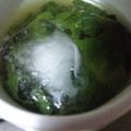 タンサンタンサン's cooksnap of when they made モロヘイヤの冷製スープ.
