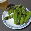 タンサンタンサン's cooksnap of when they made ししとうのごま油炒め.