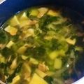 cocina★'s cooksnap of when they made 塩麹タケノコとセロリのスープ.