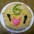 みもり♪♪'s cooksnap of when they made ハーフバースデー♡お祝い散らし寿司♡.
