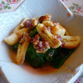 cheesedog's cooksnap of when they made カリッとお揚げさんとわけぎのぬた♪.
