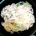 んのんのん's cooksnap of when they made 秋鮭♡サーモンとキノコのクリームパスタ.