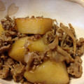 suzuco_k's cooksnap of when they made 牛肉舞茸じゃがいものバターしょうゆ炒め.