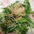 minhee42's cooksnap of when they made ぱぱっと簡単！水菜のしゃきっと炒め.