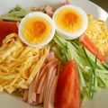 よもぎとヨーゼフ's cooksnap of when they made 冷やし中華.