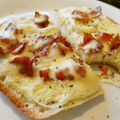 hawaiisunny's cooksnap of when they made 食パンとヨーグルトで簡単タルト・フランベ.