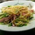 沙伊☆'s cooksnap of when they made ゴマ油で！簡単大人気のスパサラ＊.