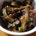 mameriko's cooksnap of when they made いつもの常備菜　ゴーヤの佃煮.