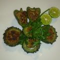fujifuri's cooksnap of when they made お弁当にも☆ゴーヤの豚肉詰め.
