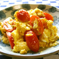 薄荷パン's cooksnap of when they made ザーサイで味付け！トマトと卵の炒め物☆.