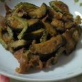 chiyu09's cooksnap of when they made ゴーヤとナスの味噌炒め.