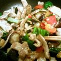 ぽざうね's cooksnap of when they made 懐かしい味♬豚肉と茄子の甘辛炒め.