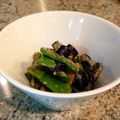 ぶ〜こ♡'s cooksnap of when they made 茄子の胡麻味噌和え.