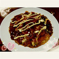 シェリーメイマロン's cooksnap of when they made 長芋たっぷり☆我が家のふんわりお好み焼き.