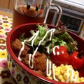 和斗さん's cooksnap of when they made マヨから丼☆　めんつゆでからあげリメイク.