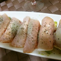 snoopyayoi's cooksnap of when they made 酒のつまみ☆チーズとアボガドで生ハム巻き.