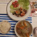 華舞蘭's cooksnap of when they made 鶏だんごと長ねぎのスープ.