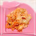 ぴぴぴのぴかりん's cooksnap of when they made 鶏マヨキムチ♪.