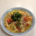 かなたはるか's cooksnap of when they made 夏野菜としらすの卵とじ.
